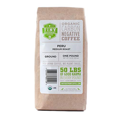 Tiny Footprint Peru Medium Roast Organic Ground Coffee