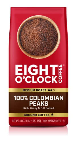 Medium Roast 100% Colombian Coffee, Rich & Full-Bodied