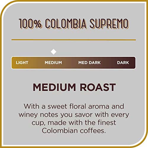 Don Francisco's Colombia Supremo Ground Coffee, Medium Roast
