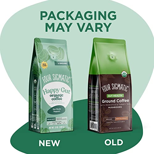 Organic Medium Roast Gourmet Coffee with Probiotic Mushrooms