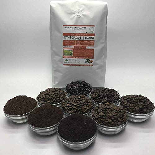 5lb Ethiopia Sidamo Arabica heirloom beans, freshly roasted-medium roast