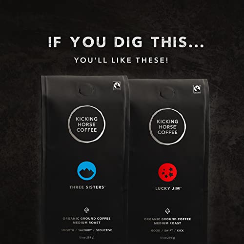 Organic Fairtrade Kosher Coffee, Medium Roast, Ground, 284g