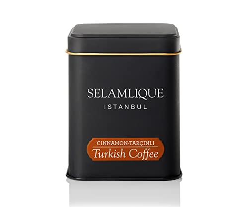 Authentic Turkish Coffee with Cinnamon, 4.40 oz Ultra-Fine