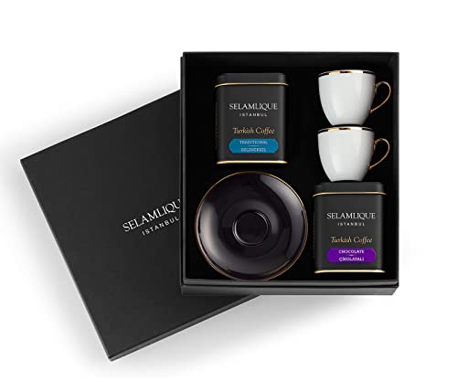 Authentic Turkish Coffee with Cinnamon, 4.40 oz Ultra-Fine
