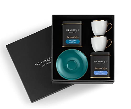 Authentic Turkish Coffee with Cinnamon, 4.40 oz Ultra-Fine