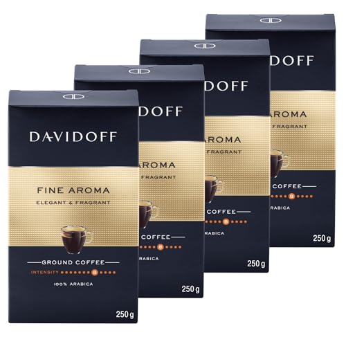 DAVIDOFF Fine Aroma Ground Coffee - 4 Pack