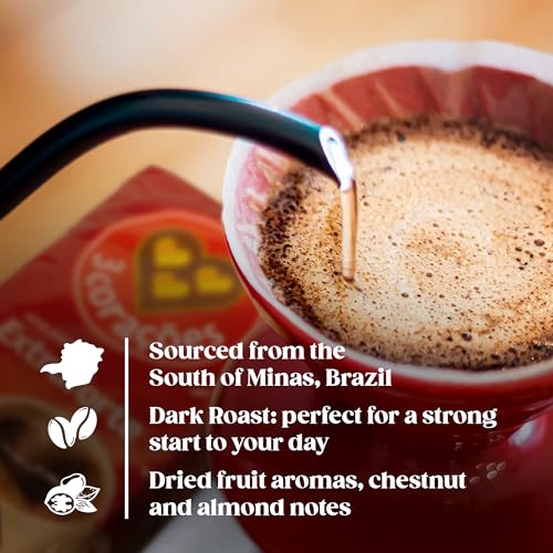 3 Coracoes Extra Forte Brazilian Dark Roast Coffee