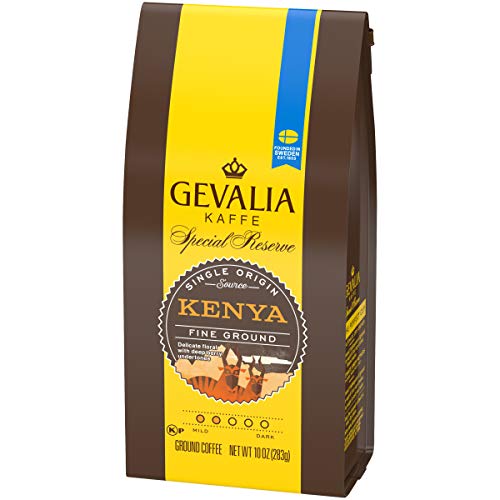 Gevalia Kenya Mild Roast Fine Ground Coffee, 10 oz