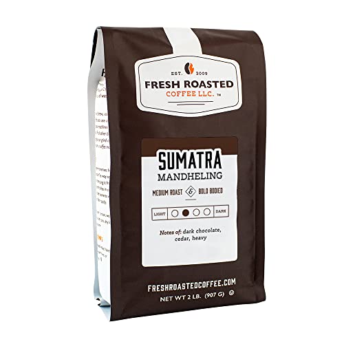 Sumatra Mandheling Medium Roast Coffee, 2 lb Ground