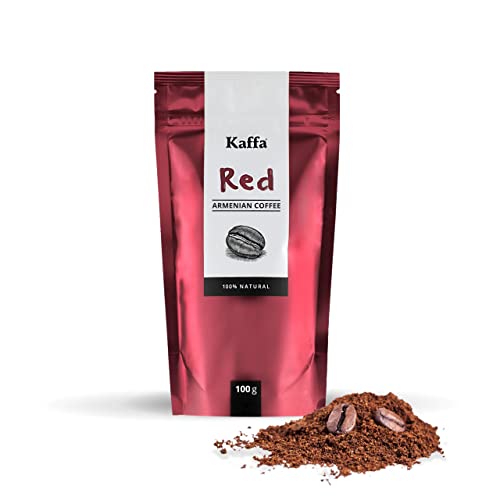 Mild Armenian Red Ground Coffee, 100% Robusta, 3.5oz