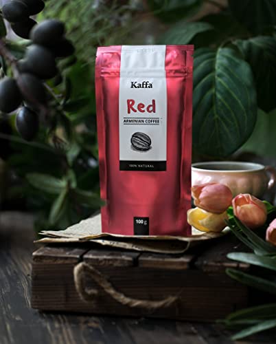 Mild Armenian Red Ground Coffee, 100% Robusta, 3.5oz