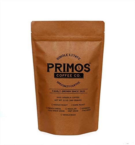 Primos Coffee Co French Press Dark Roast Coffee
