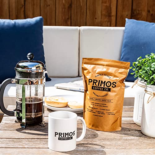 Primos Coffee Co French Press Dark Roast Coffee