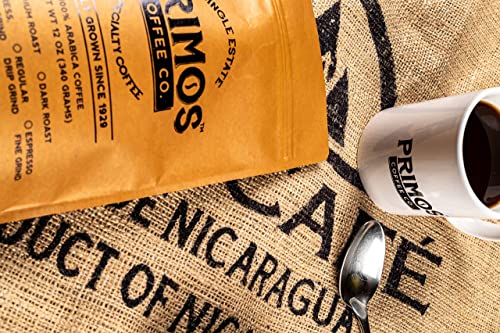 Primos Coffee Co French Press Dark Roast Coffee