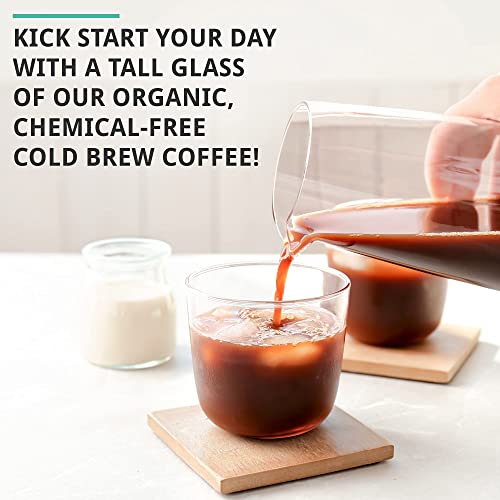 Organic Colombian Supremo Dark Roast Cold Brew Coffee