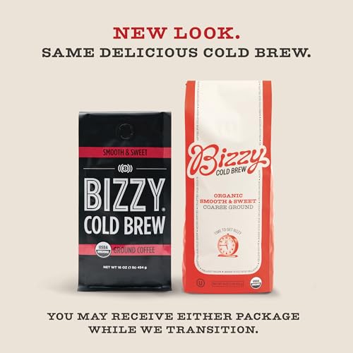 Bizzy Organic Cold Brew Coffee | Smooth & Sweet