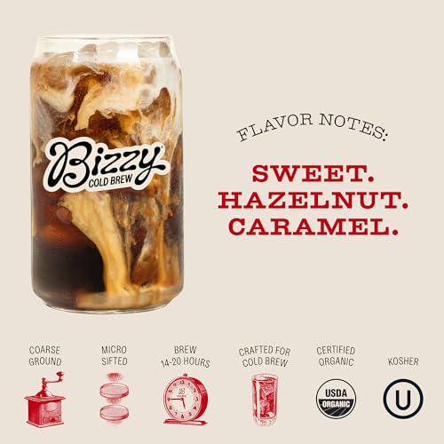 Bizzy Organic Cold Brew Coffee | Smooth & Sweet