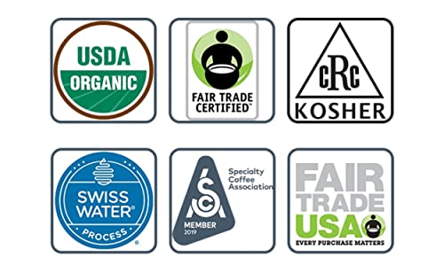 Organic Swiss Water Decaf French Roast Coffee, 12oz