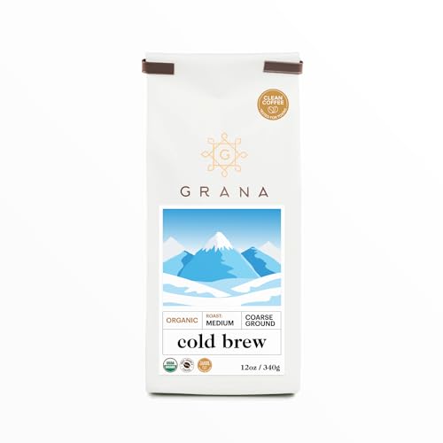 GRANA Cold Brew Organic Fair Trade Ground Coffee