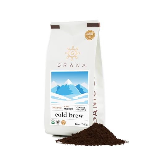 GRANA Cold Brew Organic Fair Trade Ground Coffee