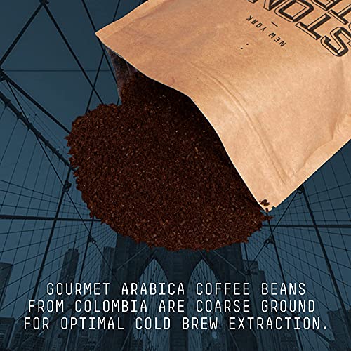 Stone Street Cold Brew Colombian Dark Roast 1LB