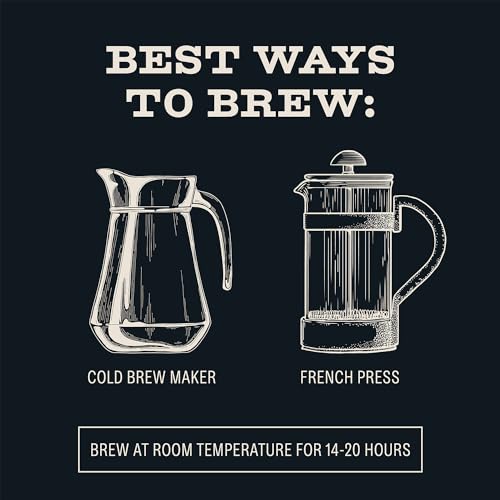 Bizzy Decaf Cold Brew Coarse Coffee Beans 1LB