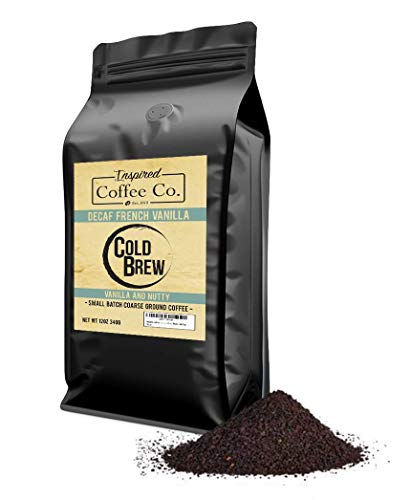 French Vanilla Decaf Cold Brew Coffee - Coarse Ground