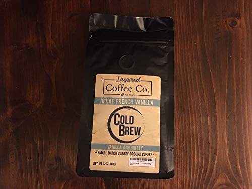 French Vanilla Decaf Cold Brew Coffee - Coarse Ground