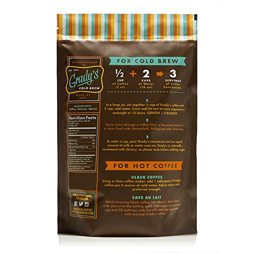 GRADY’S 1 LB Coarse Ground Medium Dark Roast