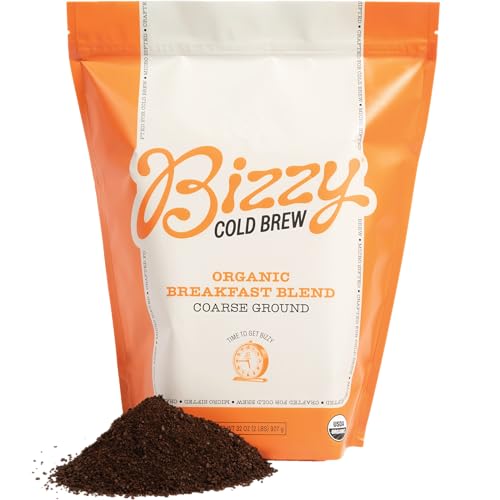 Bizzy Organic Cold Brew Breakfast Blend Coarse Ground