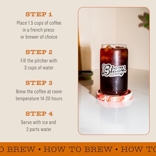 Bizzy Organic Cold Brew Breakfast Blend Coarse Ground