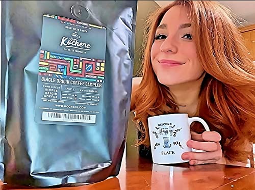 Organic Single Origin Coffee Sampler - Fair Trade, Medium Roast