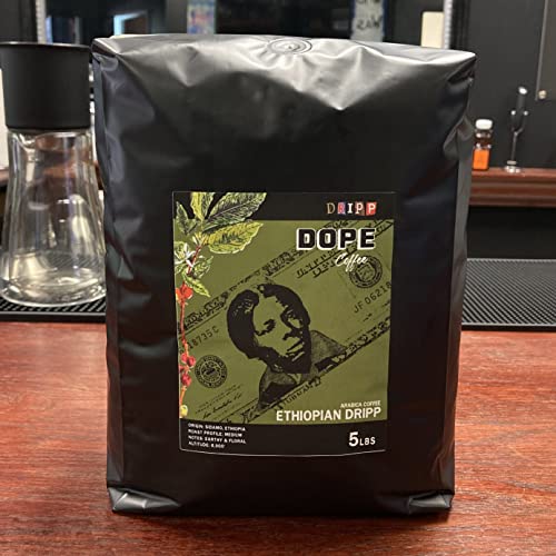 5lbs Whole Bean Ethiopian Coffee, 100% Arabica