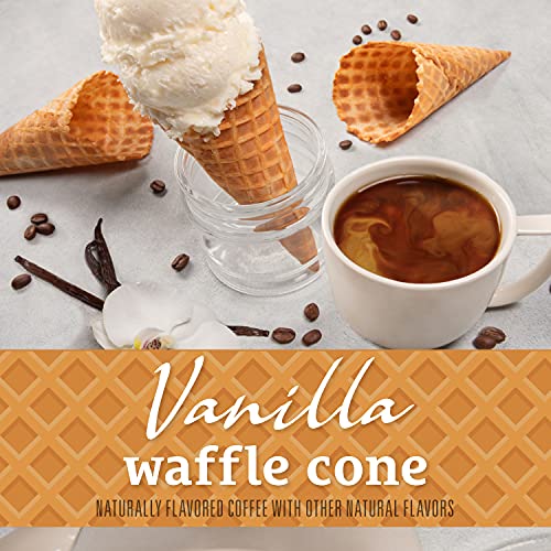 Vanilla Waffle Cone Ground Coffee, 11 oz Bag