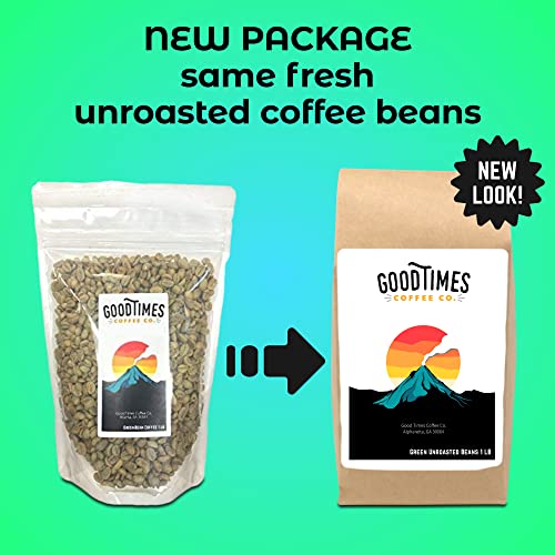 Ethiopian Yirgacheffe Green Coffee Beans (1 Pound)