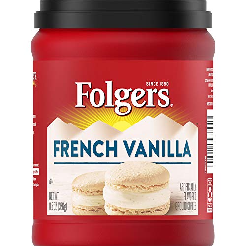 French Vanilla Flavored Ground Coffee, 11.5 Ounces