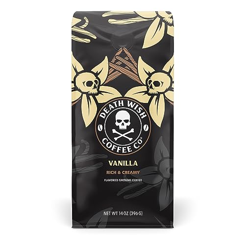 Vanilla Ground Coffee - 14 oz - Death Wish