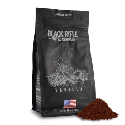 BRCC Vanilla Medium Roast Ground Coffee - 12 OZ