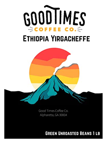 Ethiopian Yirgacheffe Green Coffee Beans (1 Pound)
