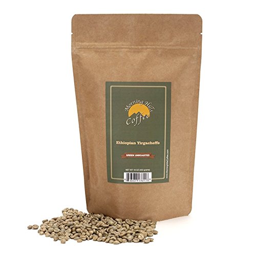 5 lbs Ethiopian Yirgacheffe Green Coffee Beans