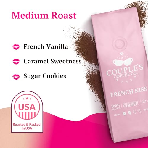 French Vanilla Caramel Gourmet Ground Coffee Blend 12oz