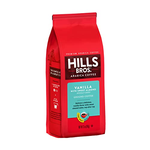Hills Bros Vanilla Almond Flavored Light Roast Coffee