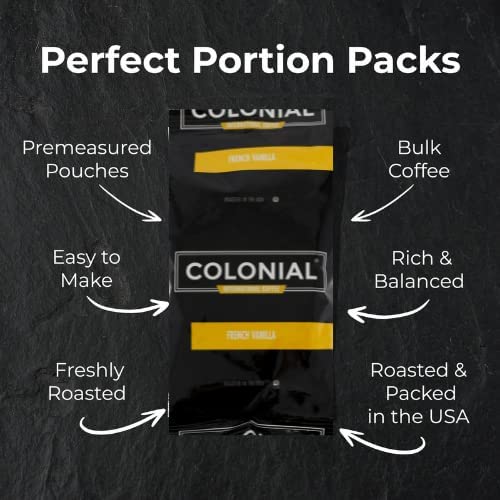 French Vanilla Ground Coffee Packets, 2.5 oz, 32-Pack