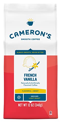 Cameron's French Vanilla Flavored Ground Coffee, 12 oz