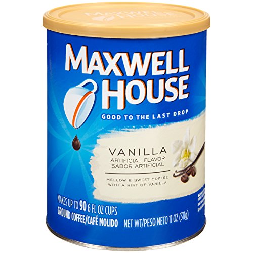 Maxwell House Vanilla Medium Roast Ground Coffee Canister