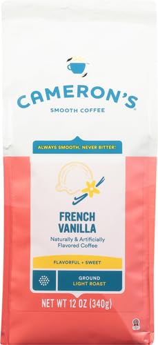 Cameron's French Vanilla Flavored Ground Coffee, 12 oz
