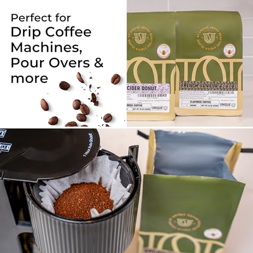 1lb Gourmet French Vanilla Ground Coffee, Medium Roast