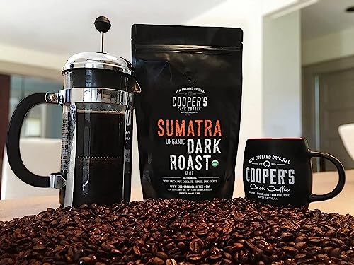 Organic Dark Roast Sumatra Whole Bean Coffee - 2lb