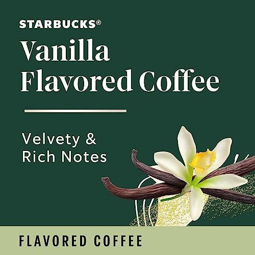 Starbucks Vanilla Flavored Ground Coffee, Flavor Lock Packaging