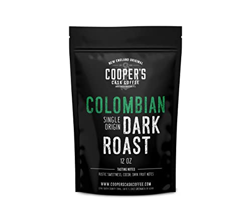12oz Whole Bean Colombian Dark Roast Single Origin